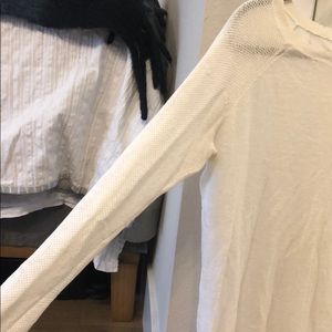 Gap sheer cream sweater